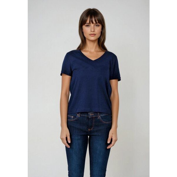 TORLAND Damen T-Shirt mit V- Ausschnitt ISLA