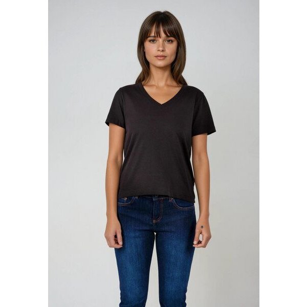 TORLAND Damen T-Shirt mit V- Ausschnitt ISLA