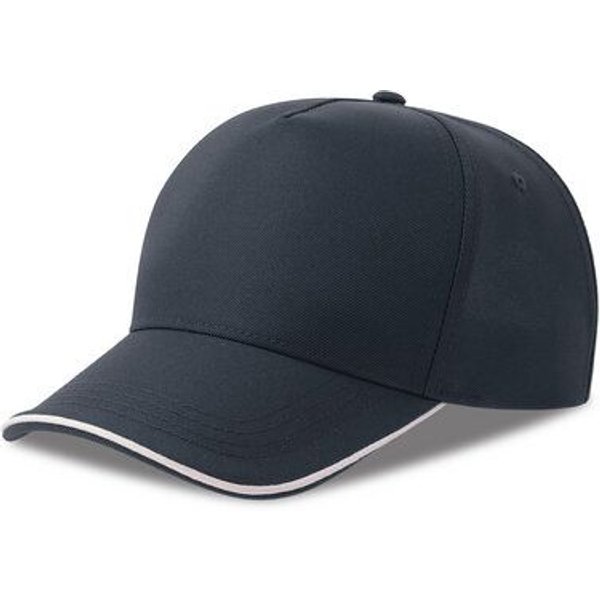 Atlantis Headwear Atlantis Cap Basecap Kappe Recy Five Pipe Cappy zweifarbig