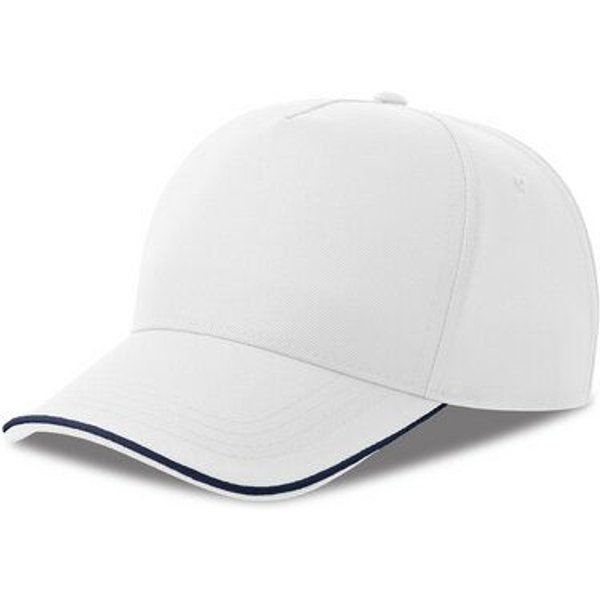 Atlantis Headwear Atlantis Cap Basecap Kappe Recy Five Pipe Cappy zweifarbig