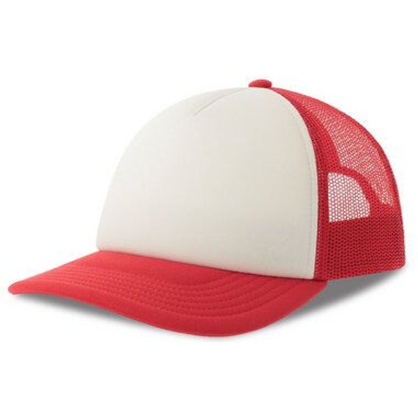 Atlantis Headwear Atlantis Kinder Rapper Cap Kappe zweifarbig Cappy Basecap