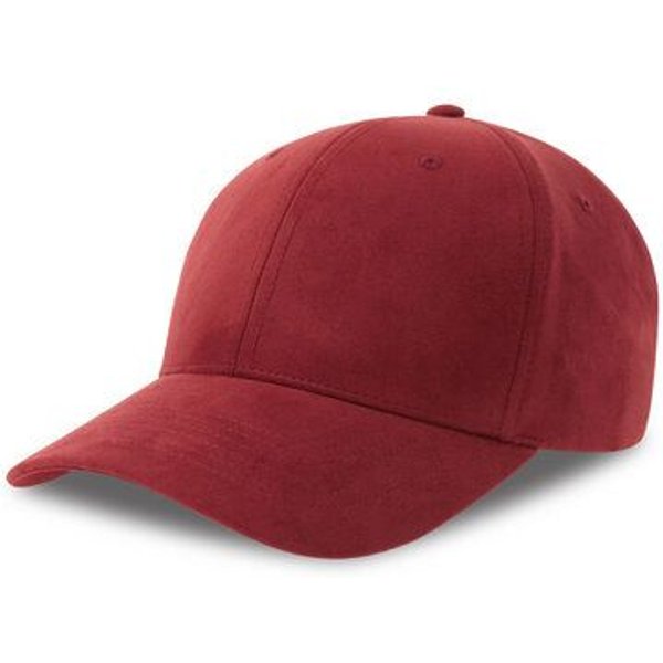 Atlantis Headwear Atlantis Cap Kappe Wildleder Imitat Baseballkappe aus recyceltem Polyester mit verstellbarem Metallverschluss