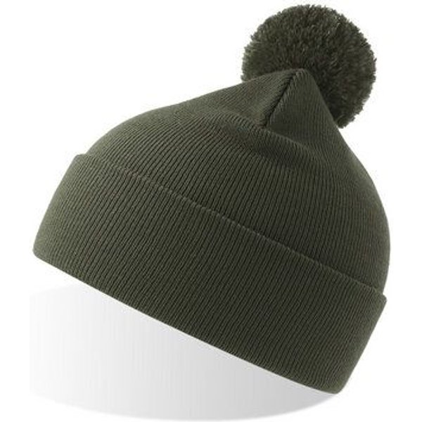 Atlantis Headwear Atlantis Wind Beanie Mütze Bommelmütze einfarbig 8 Farben