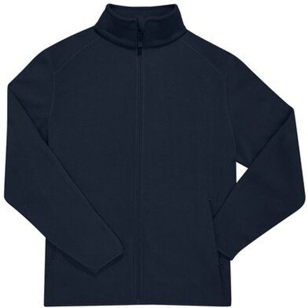 B&C Unisex Fleecejacke Übergangsjacke superweich zwei Fronttaschen mit Reißverschluss bis Gr. 4XL