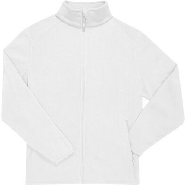 B&C Unisex Fleecejacke Übergangsjacke superweich zwei Fronttaschen mit Reißverschluss bis Gr. 4XL