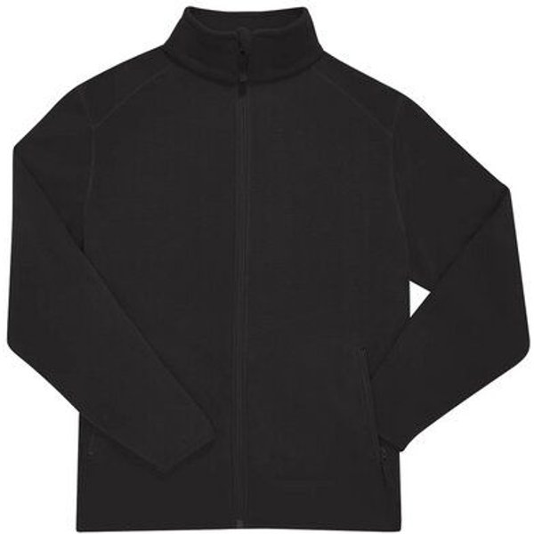 B&C Unisex Fleecejacke Übergangsjacke superweich zwei Fronttaschen mit Reißverschluss bis Gr. 4XL