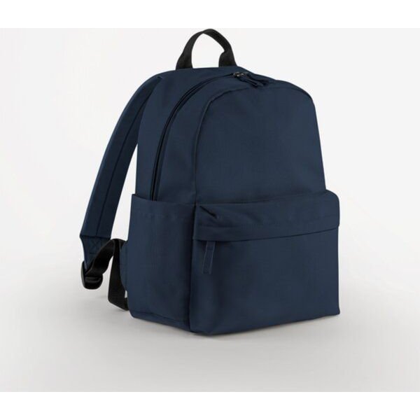 BagBase Mini Rucksack Seitentaschen gepolsterte, verstellbare Schulterriemen Haltegriff Backpack