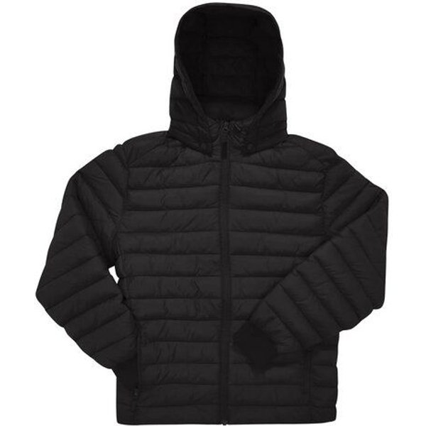 B&C BE INSPIRED Unisex Steppjacke Pufferjacke abnehmbare Kapuze Seitentaschen mit Reißverschluss Wasserabweisend bis Gr. 4XL