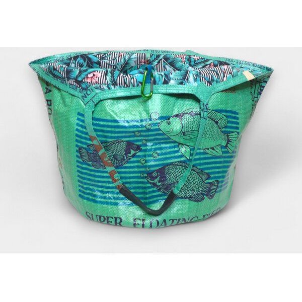 REFISHED fair fashion Tasche 'SOULMATE COTTON' Limitierte Edition! - upcycelte Fischfuttersäcke