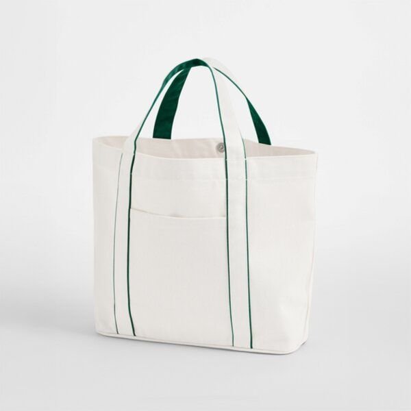 Westford Mill Tragetasche Umhängetasche Einkaufstasche Shopper 30 x 27 x 12 cm zweifarbig