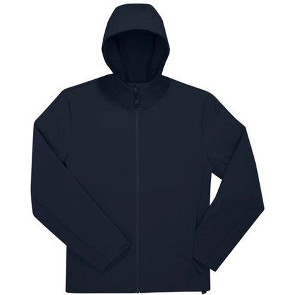 B&C Unisex Softshell-Jacke mit Kapuze Wasserdicht Atmungsaktiv Winddicht