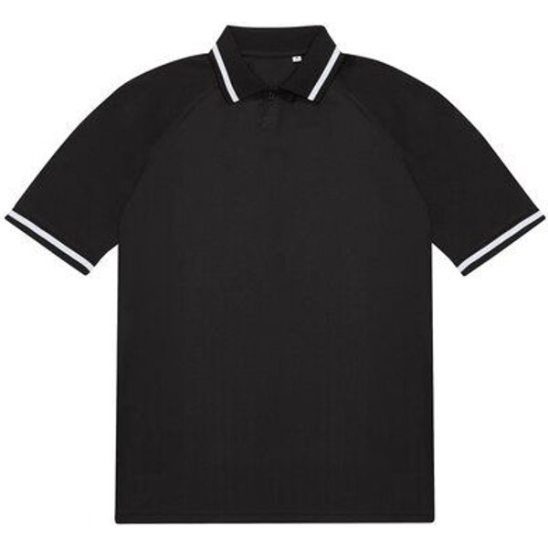 B&C Unisex Polo Shirt Sportshirt Atmungsaktiv zweifarbig modern