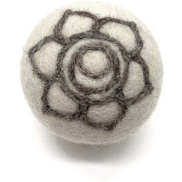 Wooliie Handgefertigte Chakra-Bälle aus 100 % naturbelassener Schurwolle – 7 Designs