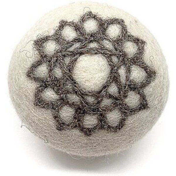 Wooliie Handgefertigte Chakra-Bälle aus 100 % naturbelassener Schurwolle – 7 Designs