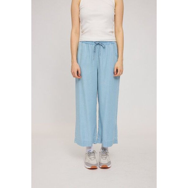 Mazine Weite Hose in Denim Look - aus Lyocell