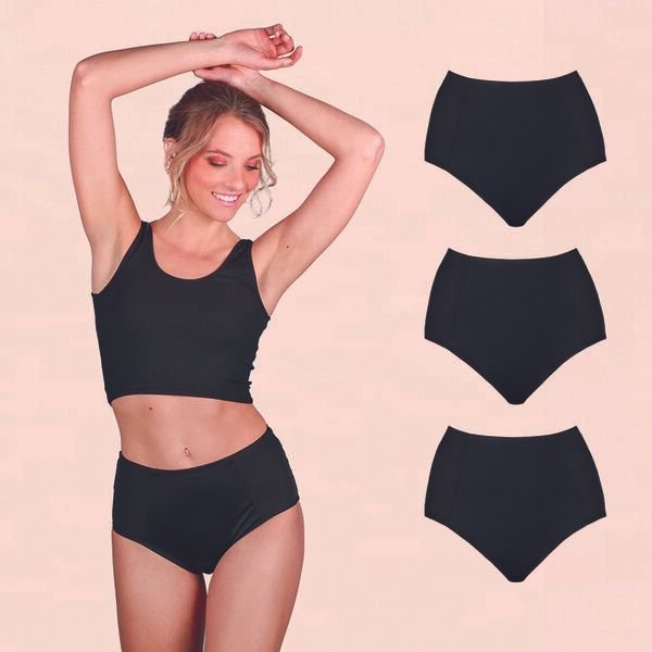 Ultra Periodenunterwäsche - Biozidfrei - 60°C - TAYNIE HIGHWAIST ULTRA