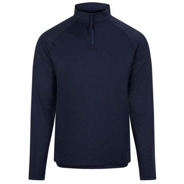 Just Cool Lightweight Sweatshirt Half-Zip-Reißverschluss Atmungsaktiv Feuchtigkeitsregulierend Trainingsshirt Langarm