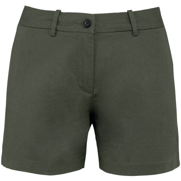 Greenspired Umweltfreundliche Chino-Bermuda-Shorts für Damen