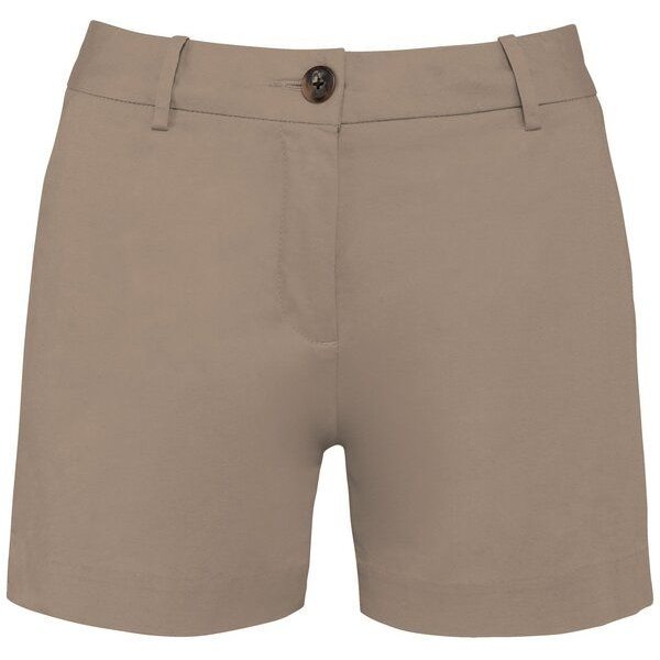 Greenspired Umweltfreundliche Chino-Bermuda-Shorts für Damen