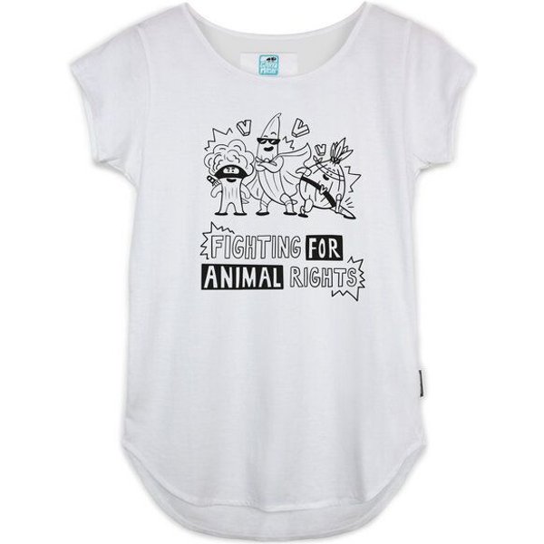 GARY MASH Shirt Asheville Fighting for Animal Rights aus Bio-Baumwolle