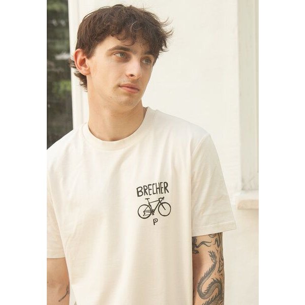 päfjes Nashorn der Brecher Fahrrad Gravel - Unisex Männer Bio T-Shirt