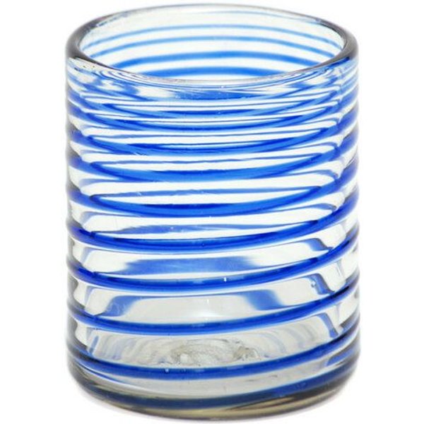 GLOBO Fair Trade Glas REFRESCO aus Recyclingglas, mundgeblasen, verschiedene Designs