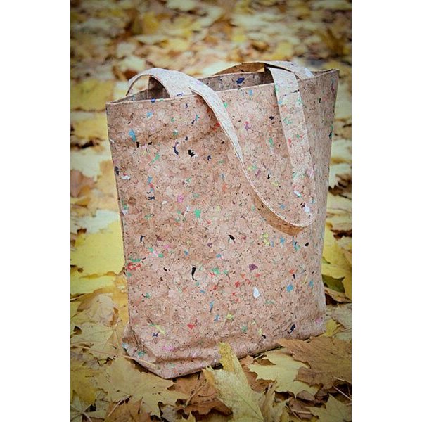 BY COPALA Tote Bag - Vegan, Einkaufstasche aus recyceltem Kork. Cork Bag
