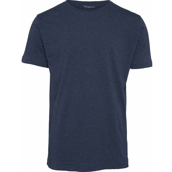KnowledgeCotton Apparel Basic T-Shirt O-Neck aus Bio-Baumwolle