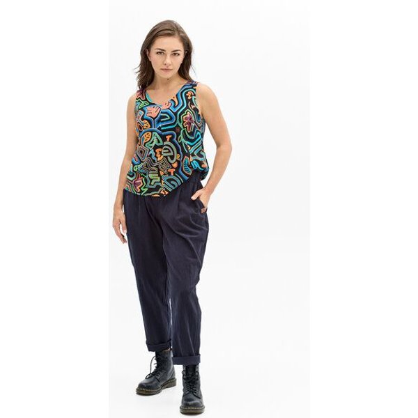 KOKOworld Damen Hose Faro aus Bio-Baumwolle