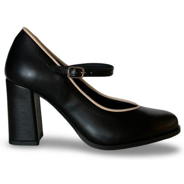 Nae Vegan Shoes NAE | Martina Vegan Mary Jane heels in AppleSkin