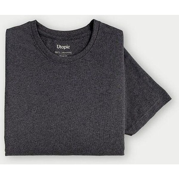 Utopic Unisex T-Shirt aus recycelter Baumwolle und Polyester Rundhals