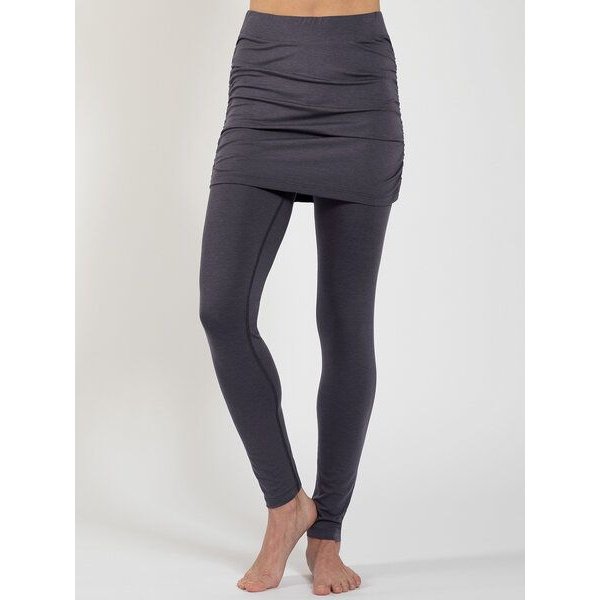 Magadi Yoga Leggings LARA mit Rock aus Naturmaterial