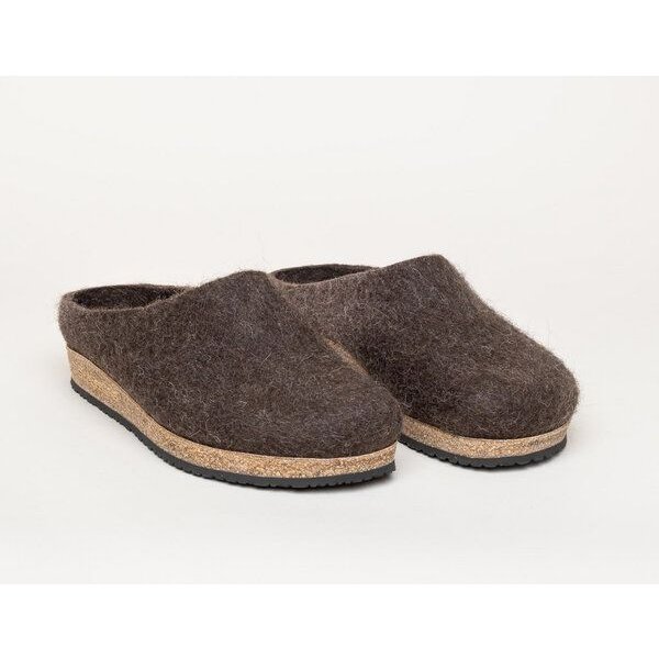 Stegmann Filzclog 108 aus 100% edler Yak-Wolle für Damen & Herren | Hochwertiger Filz-Hausschuh - Made in Tirol
