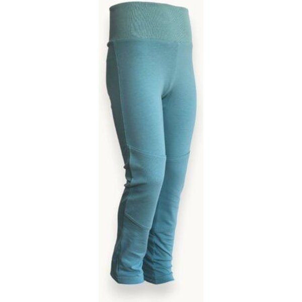 Babbily Sport Leggings aus GOTS-Bio-Baumwolle – verstärkte Knie & weiter Komfortbund, EU-Produktion