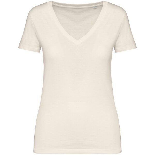Greenspired Damen V-Neck T-Shirt aus Bio-Baumwolle 155g/m²