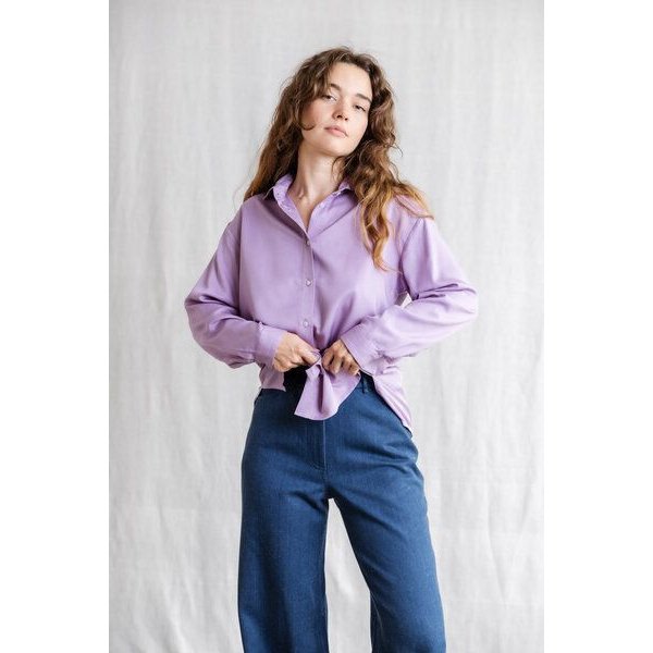 Jyoti - Fair Works Modal Hemdbluse Komali