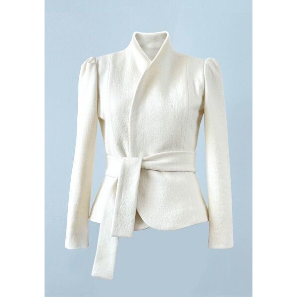 Atelier SNOW Brautblazer Persephone aus Bio - Wolle
