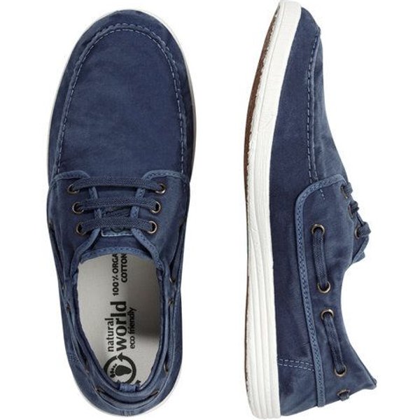 natural world Vegan Herren Halbschuh washed - Old Elbrus