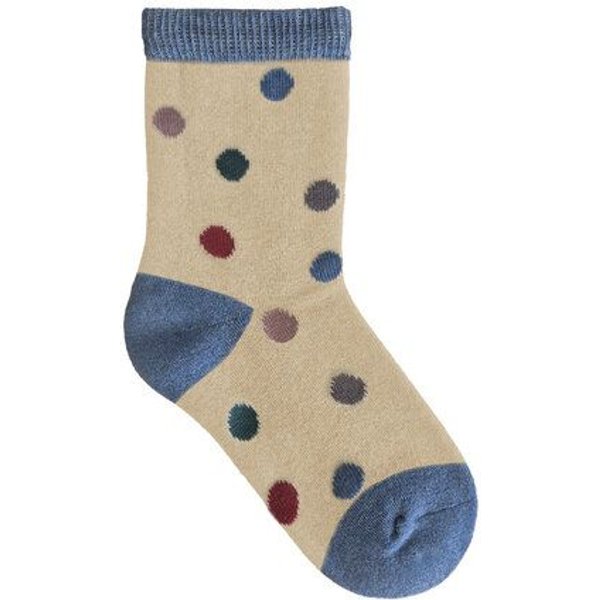 Leela Cotton Kinder Socken Gepunktet aus 98% Bio-Baumwolle 3324