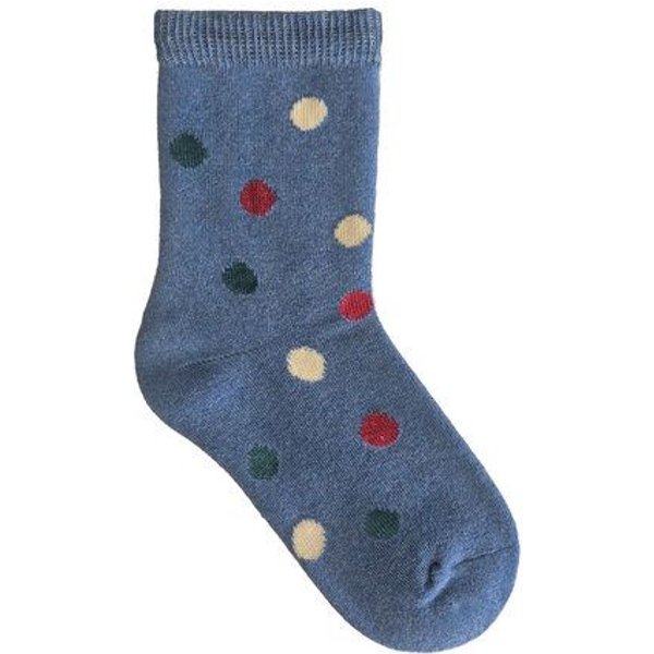 Leela Cotton Kinder Socken Gepunktet aus 98% Bio-Baumwolle 3324