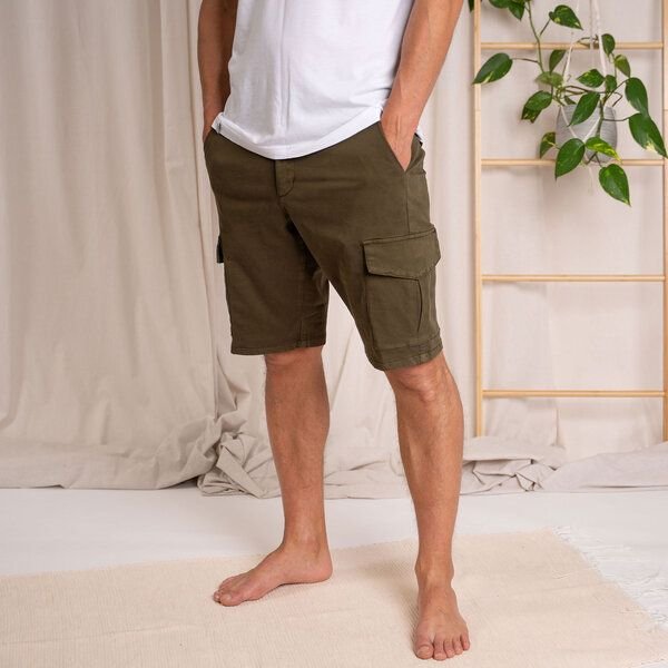 Vresh Clothing Velippo - Cargo Shorts aus Biobaumwolle
