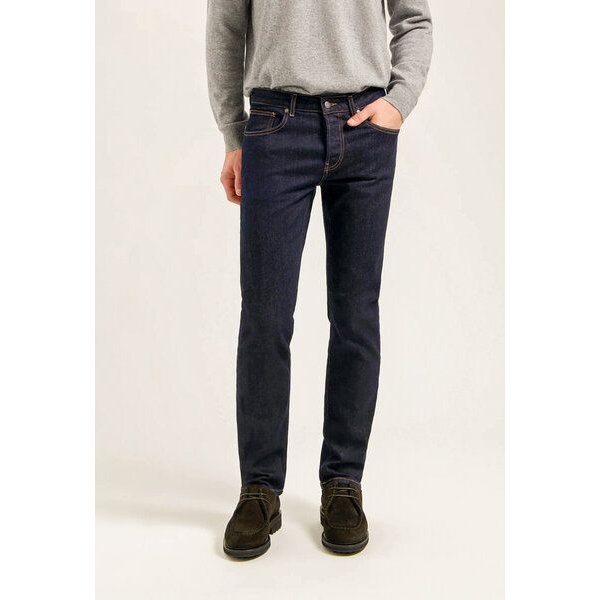 MUD Jeans HANK Mid Tapered Jeans aus einem Bio-Baumwolle / recycelter Baumwolle Mix (strong blue)