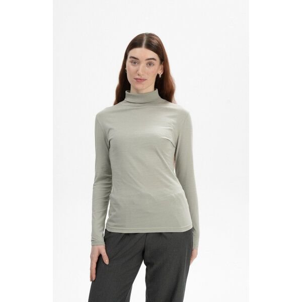 MELA Turtleneck Shirt Style ANCHAL aus 100% Bio-Baumwolle