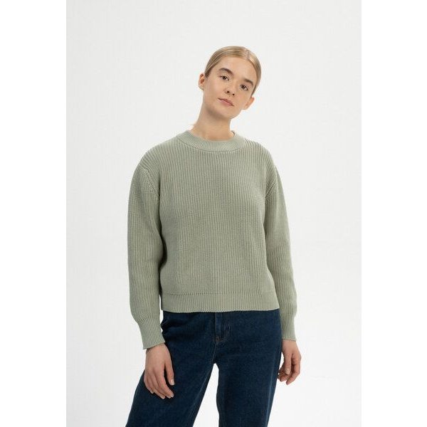 MELA Rippstrick Pullover Style ADAH aus 100% Bio-Baumwolle