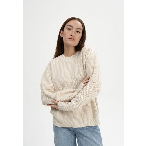 MELA Rippstrick Pullover Style ADAH aus 100% Bio-Baumwolle