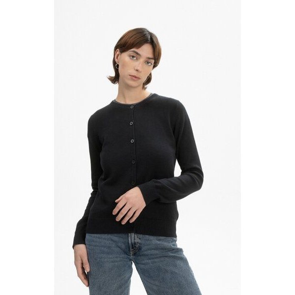 MELA Feinstrick Cardigan Style NAMEEN aus 100% Bio-Baumwolle