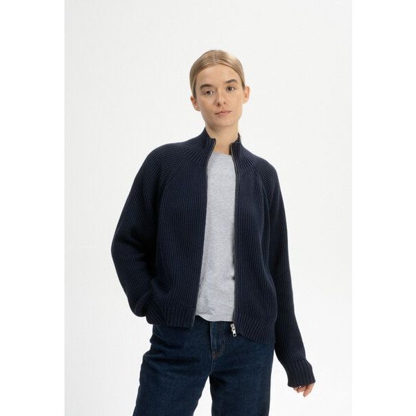 MELA Rippstrick Jacke Style KAMUKA aus 100% Bio-Baumwolle
