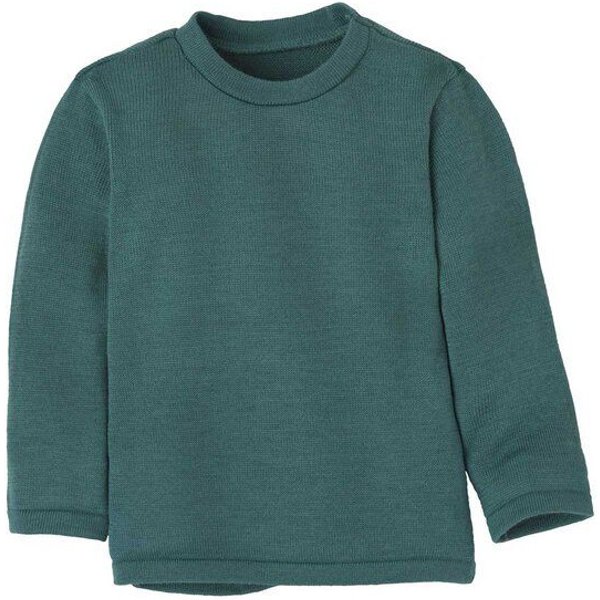 disana Kinder Strick-Pullover unifarben kbT Schurwolle