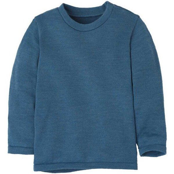 disana Kinder Strick-Pullover unifarben kbT Schurwolle