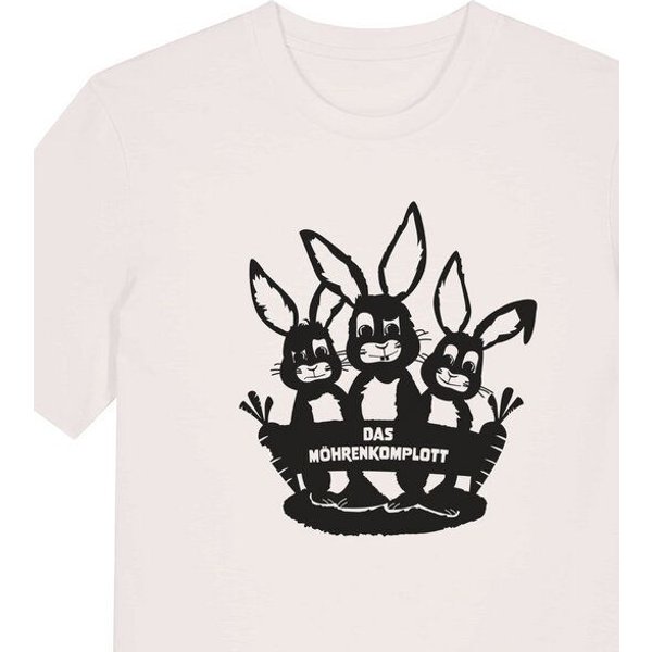 päfjes Das Hasen Möhrenkomplott - Fair Wear Männer/Unisex T-Shirt